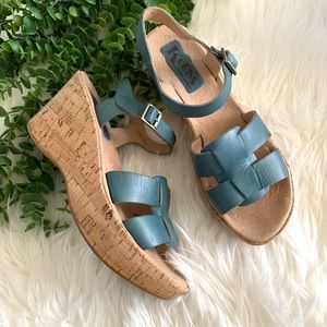 Korks by Kork-Ease Wedge Platform Strap Sandal